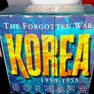 KOREA 7 VHS video boxed set